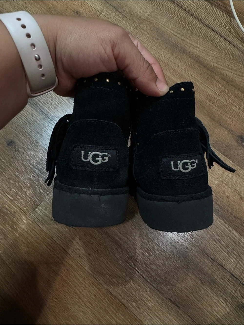 UGG Cindy Bootie leather boots